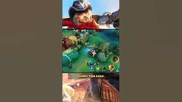 Easy triple kill #mlbbshorts #mobilelegends #mlbb #Clint