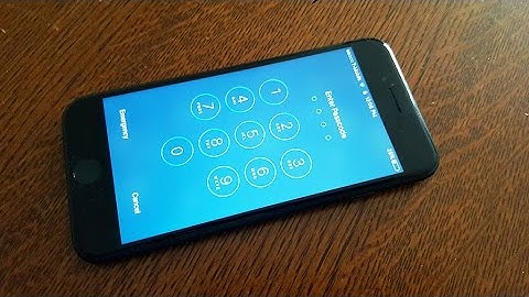 How To Get 4 Digit Passcode Back On Iphone 7 / Iphone 7 Plus - Fliptroniks.com