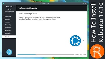 How To Install Kubuntu 17.10