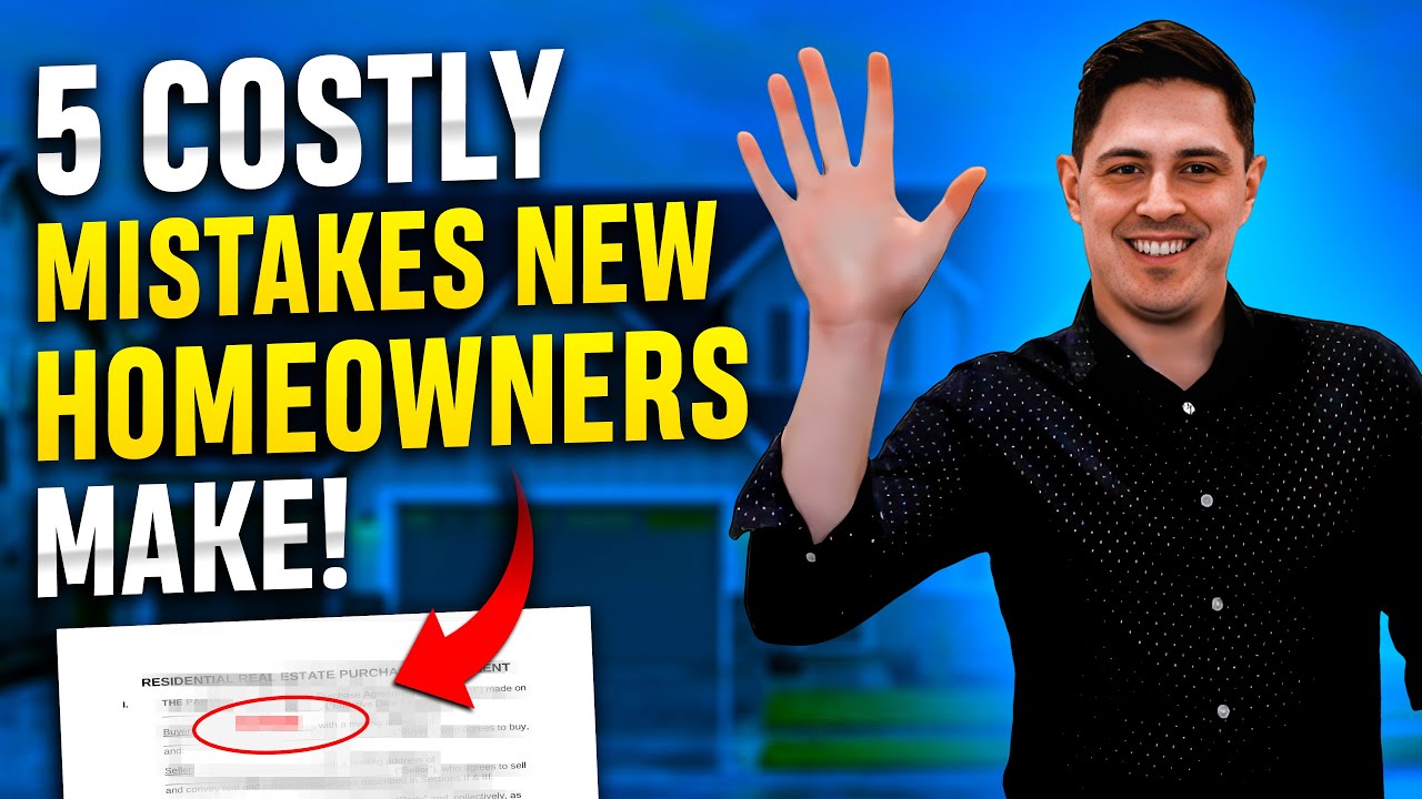 what should you not do after buying a house