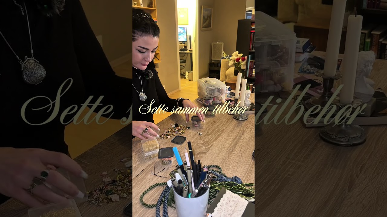 Ny video ute nå!🪡📖🤍 