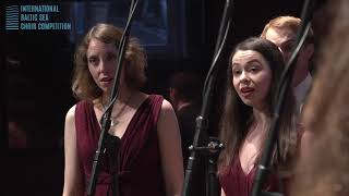 Laughing Song by Uģis Prauliņš. Performed by mixed choir MORNINGTON SINGERS from Ireland. IBSCC 2019