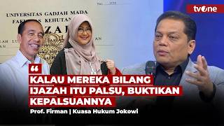 Download lagu Response to dr. Tifa's Exception Hearing, Jokowi's Lawyer: They Want to Manipulate Again... | tvOne