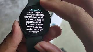 Samsung Galaxy Watch4 : How to turn on or off Compass Use current location screenshot 5