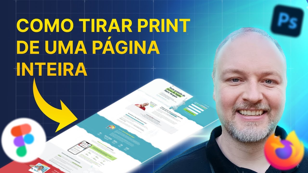 Como TIRAR PRINT de uma página inteira - YouTube