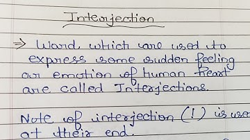 interjection definition / interjection definition and example / @Ayush44100 || #education 
