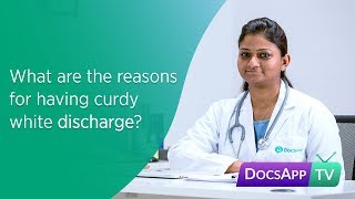 What are the reasons for having Curdy White Discharge? - Female Discharge #AsktheDocsApp