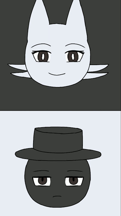 Wenda and black hot milk meme #incredibox #sprunki #animation