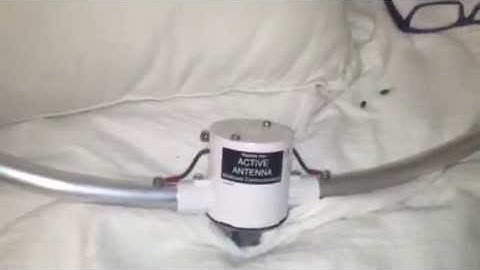 Wellbrook ALA1530 antenna:  preparation complete