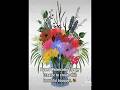 I used watercolor flower creator to create this beautiful bouquet  #procreate #watercolor #bouquet