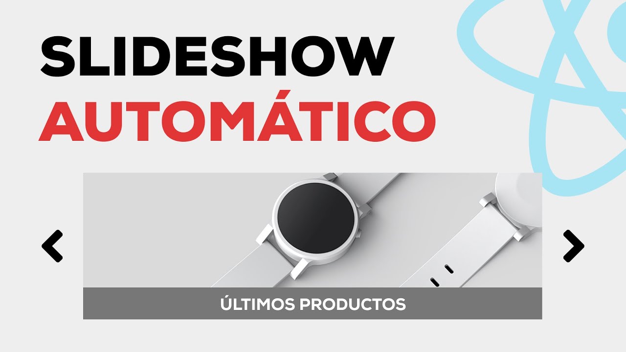 Slideshow Infinito, Animado y Re-utilizable desde Cero con React - YouTube