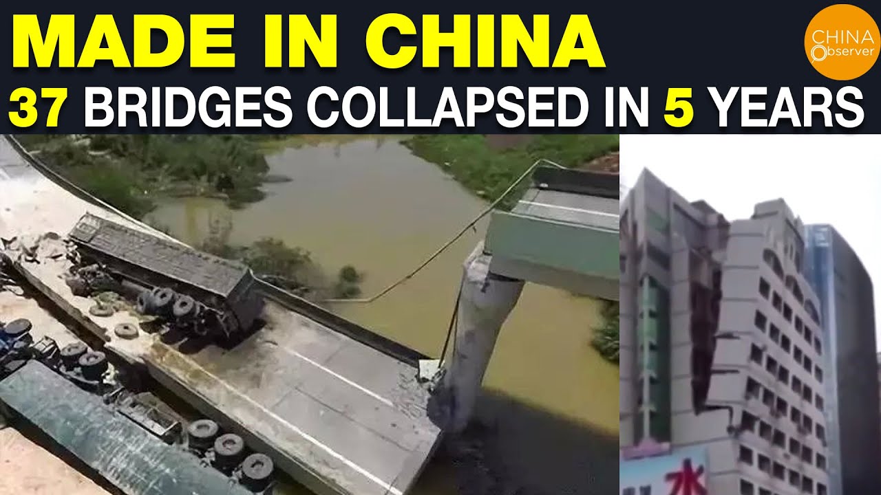 Made in China: 37 Bridges collapsed in 5 years