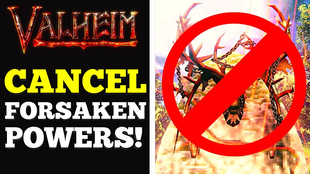Valheim - How To Cancel a Forsaken Power