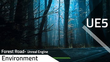 UE5 Forest Road Live - 3ds Max - Unreal Engine 5 #Unrealengine5 #3dsmax #gamedevelopement