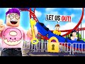 Can We TRAP PEOPLE In Our ROBLOX THEME PARK TYCOON?! (THEY GOT SO MAD!)