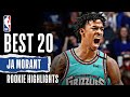 Ja Morant's 20 BEST Rookie Highlights