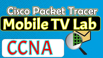 Mobile TV and Laptop Configuration using Cisco Packet Tracer #tv #Mobile #packettracer