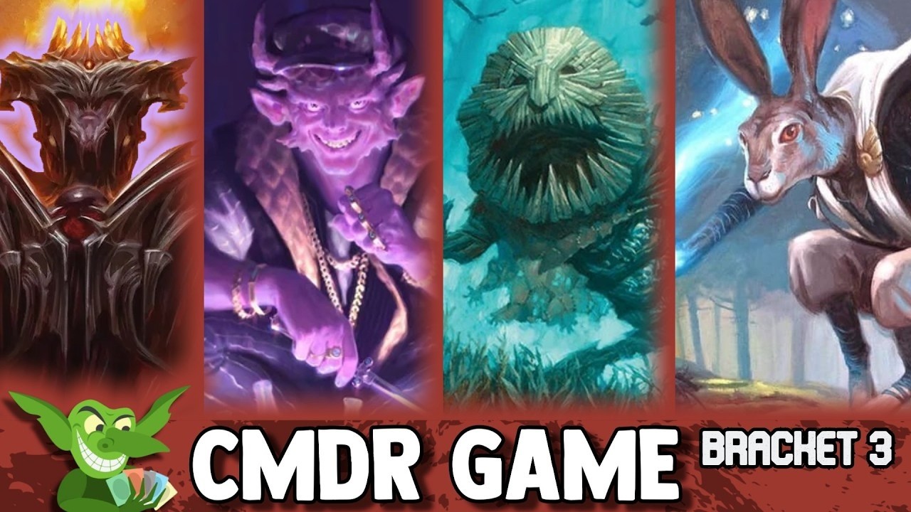 Sauron, the Dark Lord VS Henzie "Toolbox" Torre VS Rendmaw VS Kwain Commander Gameplay #edh thumbnail