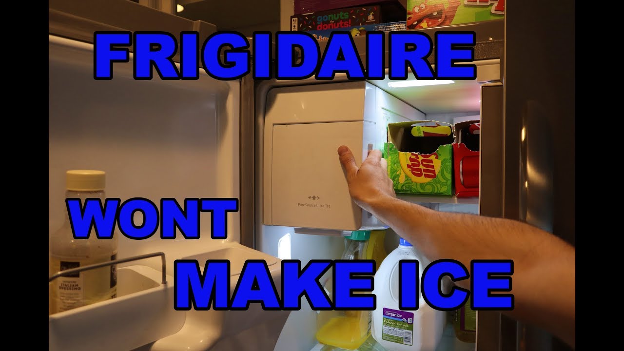 Frigidaire ice maker broken again: fix it 