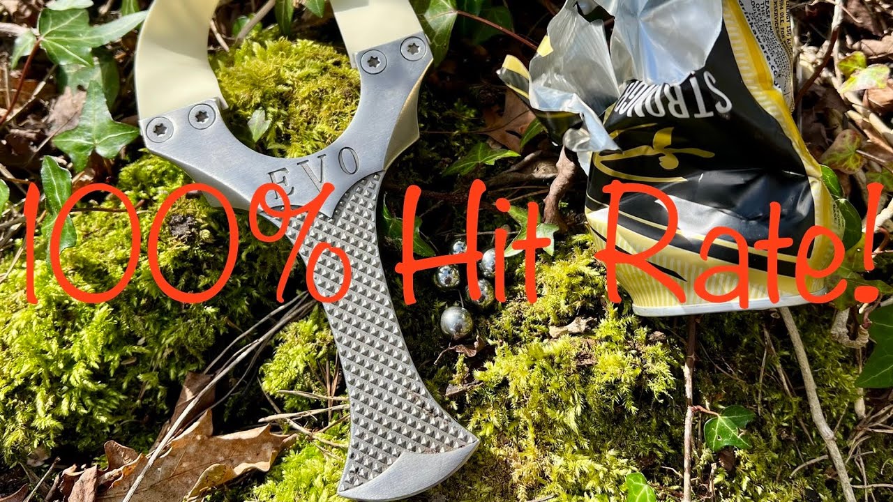 100 hit rate at 22yds With a Slingshot. YouTube