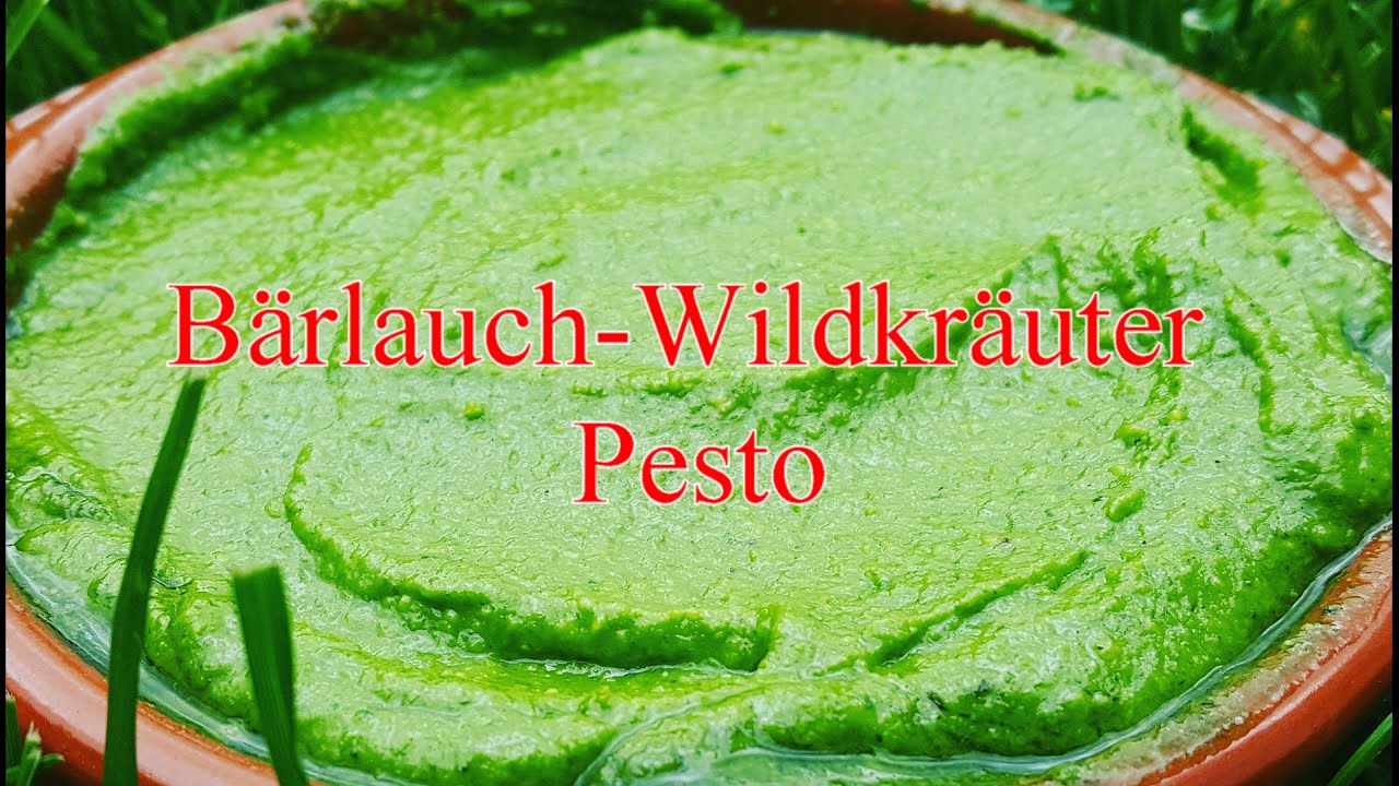 Bärlauch - Wildkräuter Pesto - YouTube