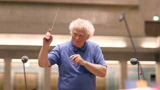 BRSO / Sir Simon Rattle: Probenstreiflicht 