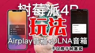 树莓派弄成Airplay和DLNA音箱也是可以的嘛，玩法不仅限于树莓派