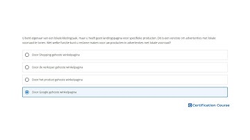 U bent eigenaar van een lokale kledingzaak, maar u heeft geen landingspagina voor specifieke product