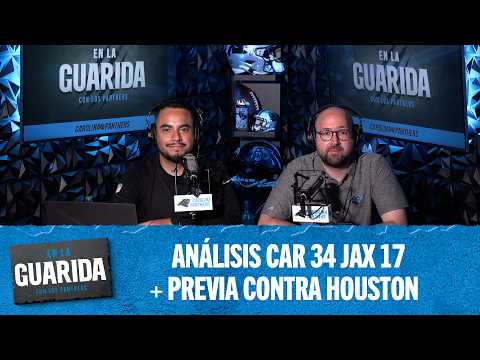 Análisis Panthers 34-17 Jaguars + Previa contra Houston | En La Guarida con Los Panthers Ep. 48