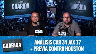 Análisis Panthers 34-17 Jaguars + Previa contra Houston | En La Guarida con Los Panthers Ep. 48