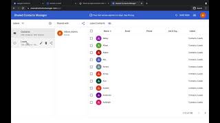 How to use Shared Contacts Manager screenshot 3