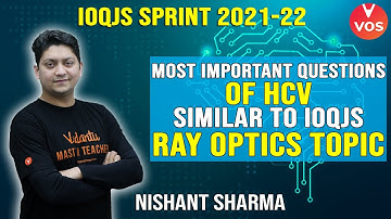 RAY OPTICS | Ray Optics IOQJS | Concepts & Most Important PYQ