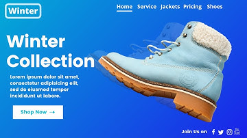 Creative Landing page design using html css