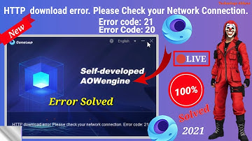 How To Fix Gameloop⚔ HTTP Download Error Code 20 