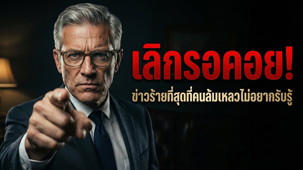 เลิกรอให้ใครมาช่วย! ข่าวร้ายที่สุดที่คนล้มเหลวไม่อยากรับรู้