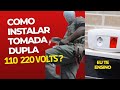como instalar tomada dupla de maneira fácil e rápido. você também pode fazer.
