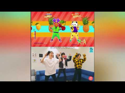 BTS Bangtan boys Con Calma Just dance now jimin Jin Suga Vline dance