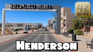 Driving Around Henderson, Nevada in 4k Video