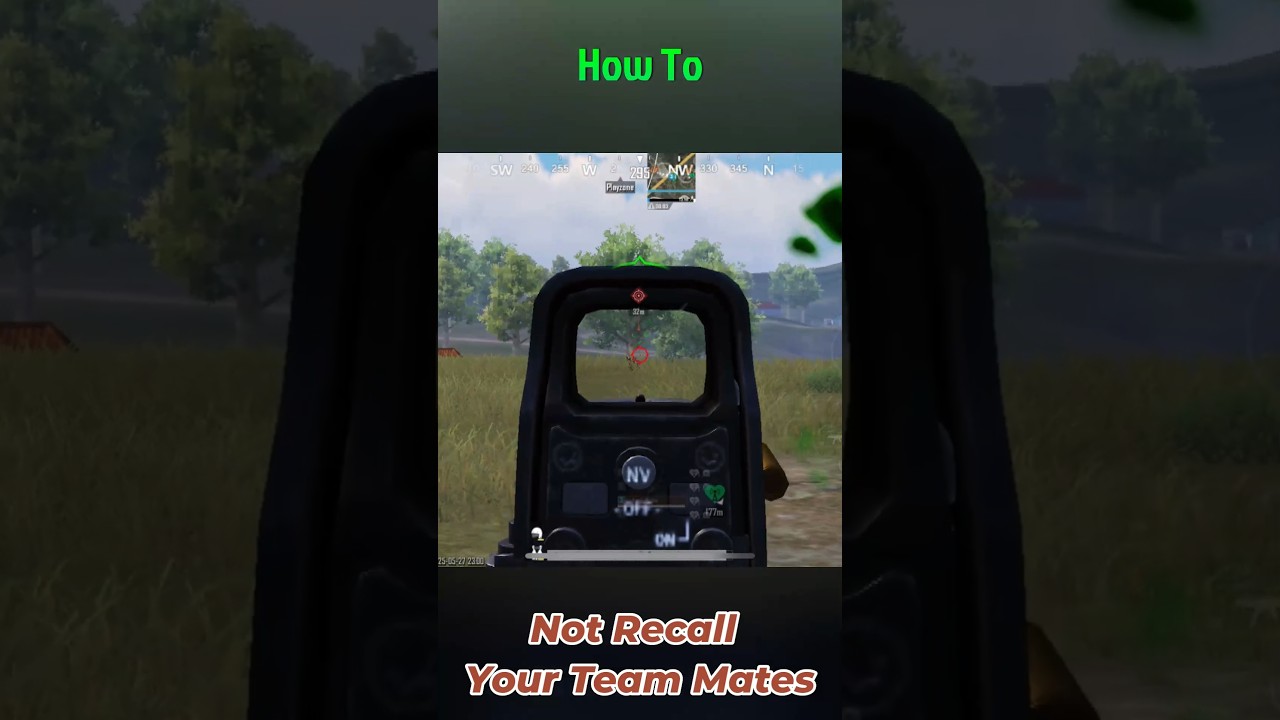 How to not recall your team mates! || BGMI || PUBG Mobile