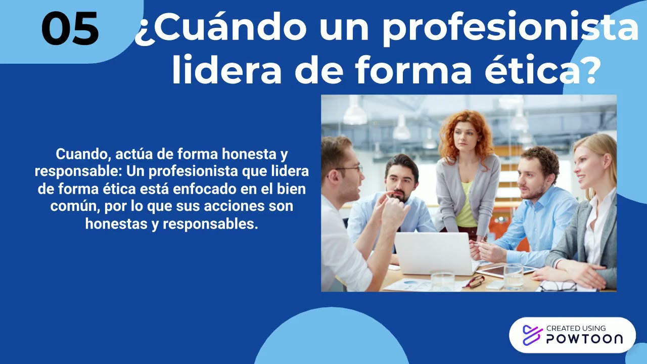 3.1.2 El Profesionista y su Ética en el ejercicio del liderazgo - YouTube