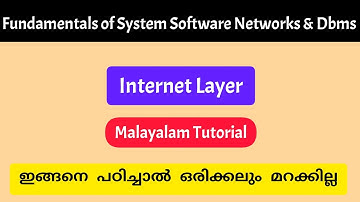 TCP/IP Model|Internet model|Computer network|Malayalam Tutorial
