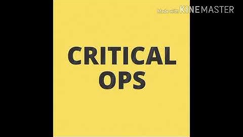 How to fix authentication problem in critical ops