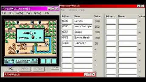 How To Make a Tool Assisted Speedrun - Part 3 - Finding Ram Addresses