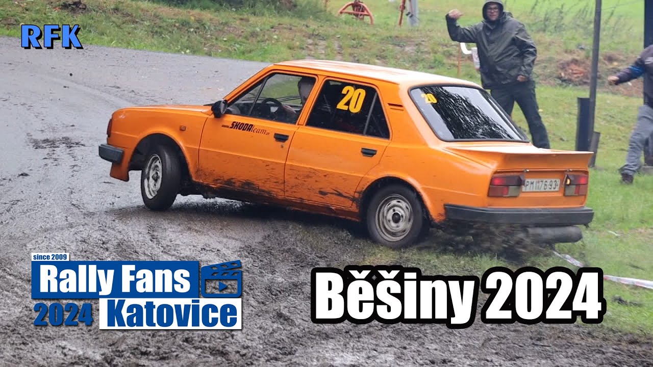 Škoda rally sraz Běšiny 2024