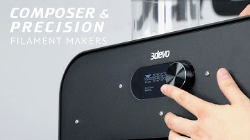 The Composer and Precision Filament Makers – Materials made simple | 3devo