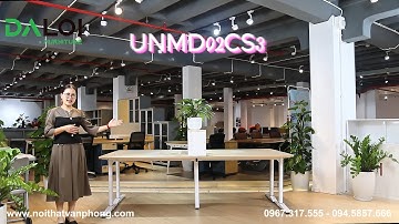 Cụm bàn làm việc UNMD02CS3  | Module bàn làm việc | Nội thất văn phòng