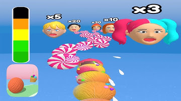 Ice Cream Run 3D Gameplay All Levels iOS,Android | New Android and iOS Game