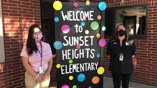 Sunset Heights Elementary Covid Tour