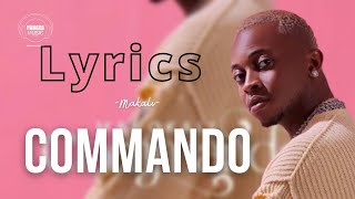 🔥 Commando - Mavokali  Lyrics 🎵🗒 Mapopo popo popo Mbona wamesha lala mmh [ Tik tok viral song ]