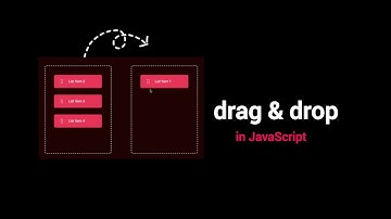 How To Create Drag & Drop Using HTML CSS And JavaScript | Drag And Drop In JavaScript